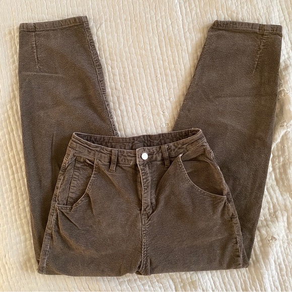 High Waisted Corduroy Pants - Picture 1 of 6